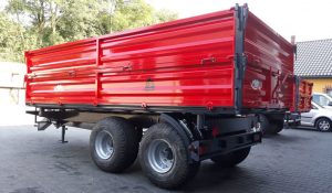 Poľnohospodársky príves tandem 8t