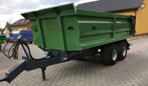 Poľnohospodársky príves dumper tandem 8t