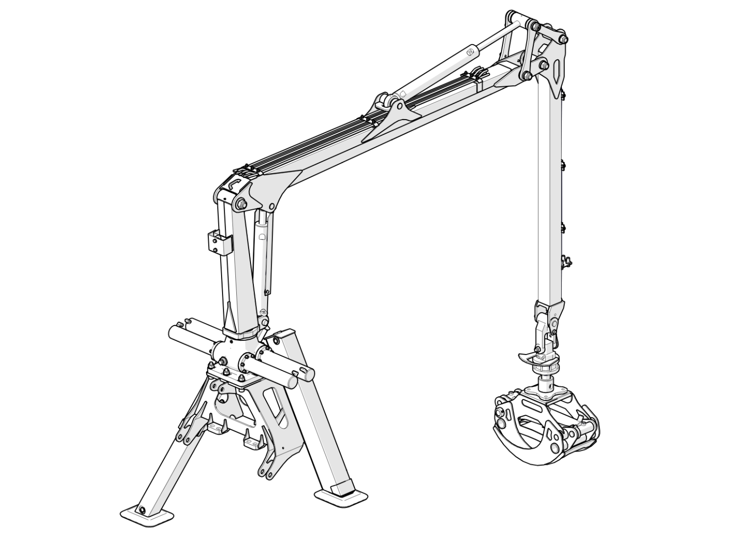 Hydraulická ruka Palms 2.42