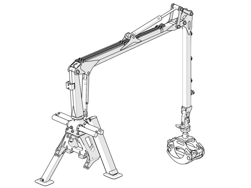 Hydraulická ruka Palms 2.42