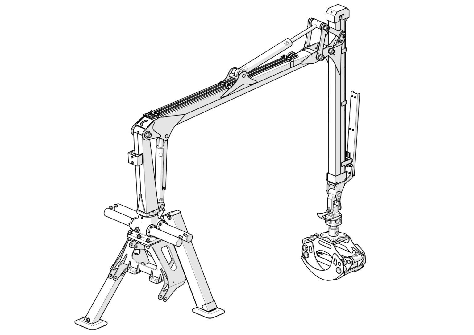Hydraulická ruka Palms 2.54