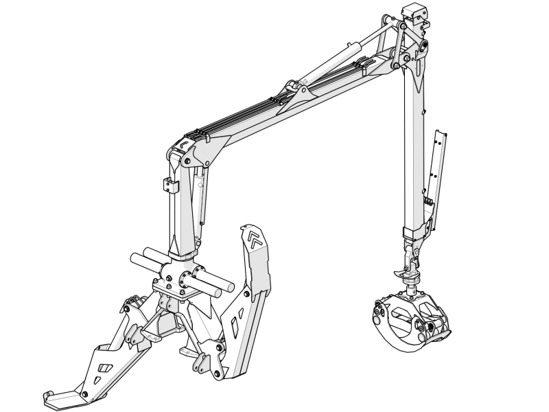 Hydraulická ruka Palms 3.67