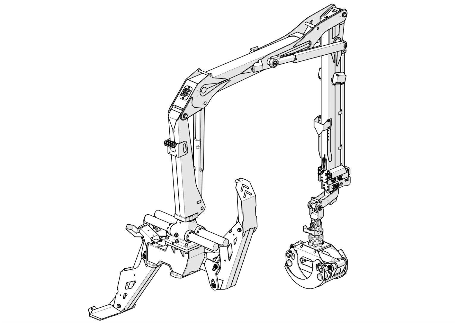 Hydraulická ruka Palms 5.87Z