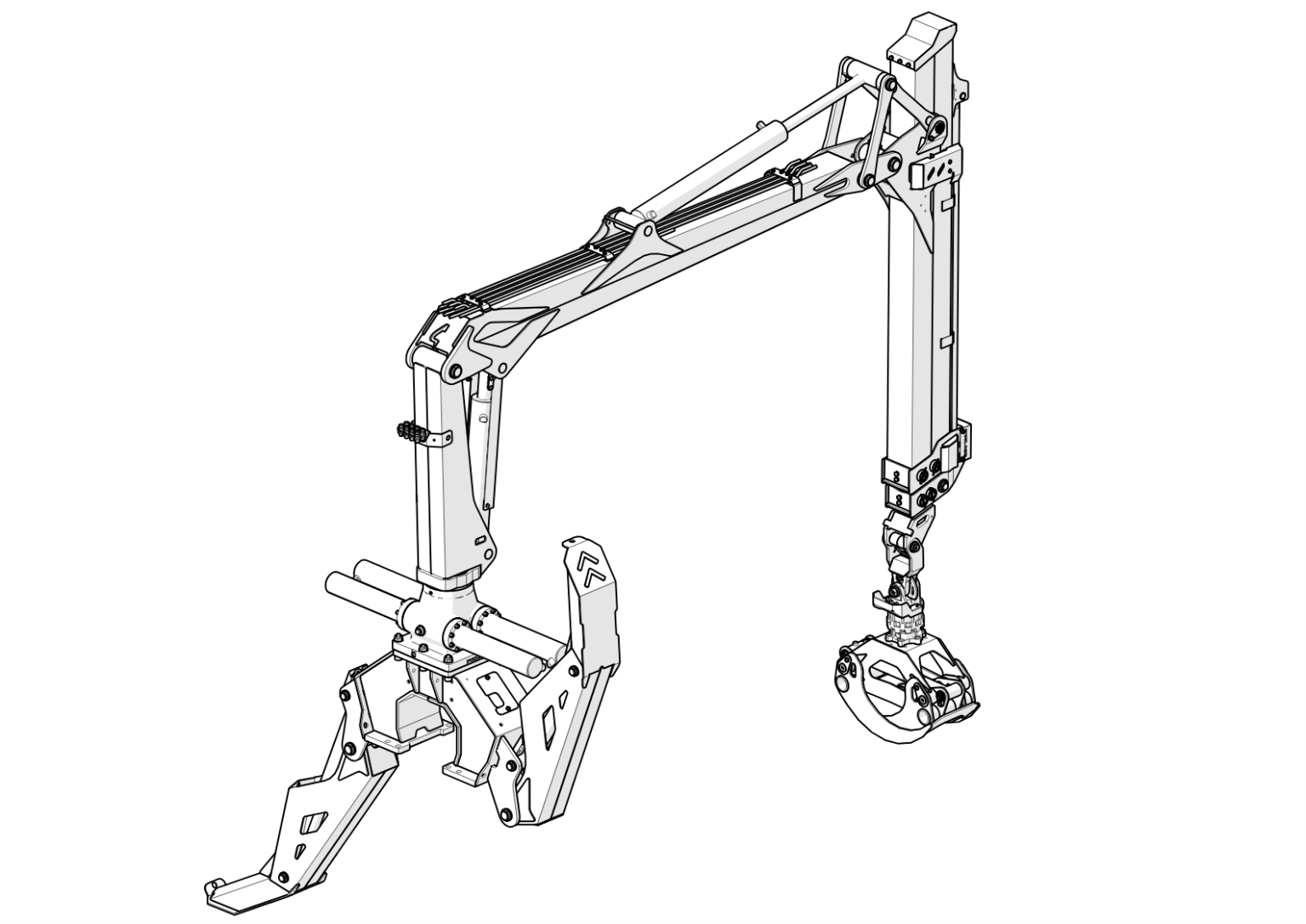 Hydraulická ruka Palms 7.94