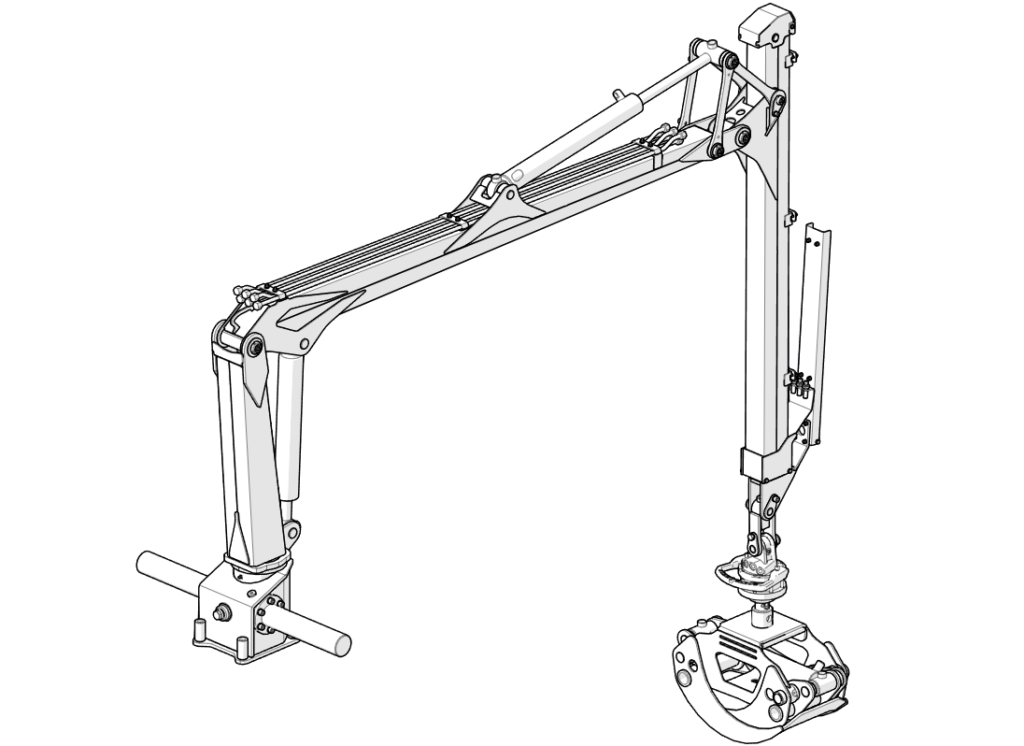 Hydraulická ruka Palms 1.42