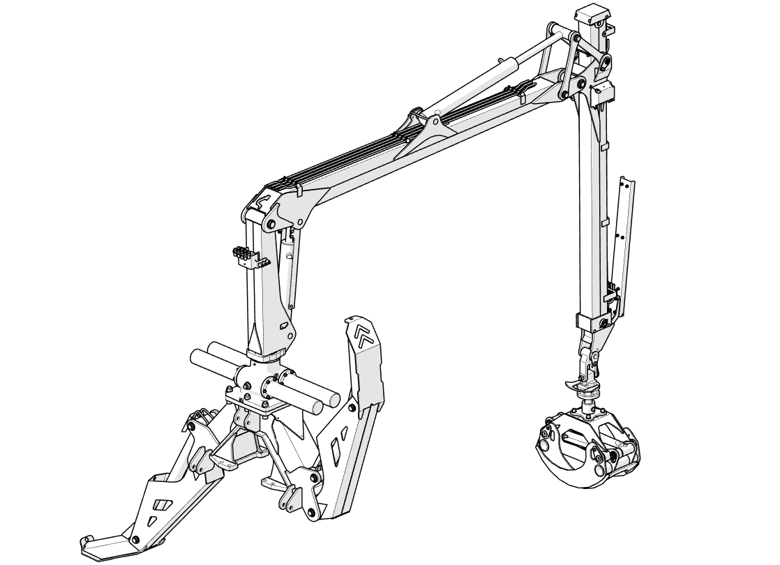 Hydraulická ruka Palms 4.71